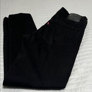 Levi's Men's Dark Black Jeans